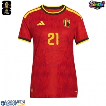 Ženski Nogometni dresi Belgija Timothy Castagne #21 Domači SP 2026 Kratek Rokav